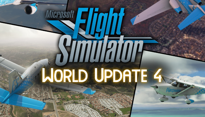 Flight Simulator - Die schöne Welt des World Update 4