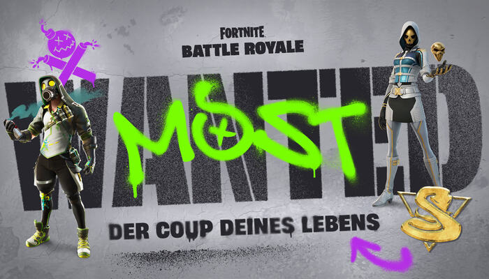 Fortnite: Nieuw Most Wanted-event