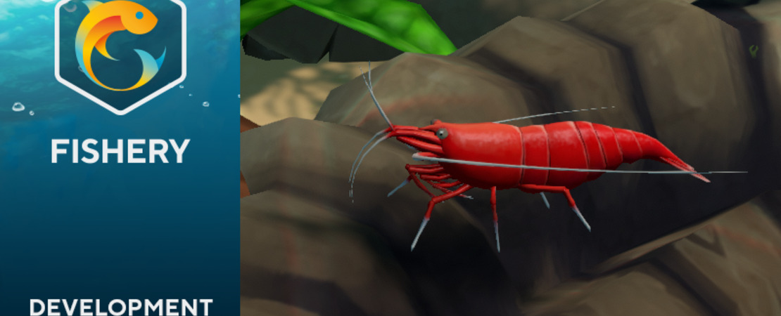 Garnalen arriveren in FISHERY: Rode kersengarnalen en meer in nieuwe update