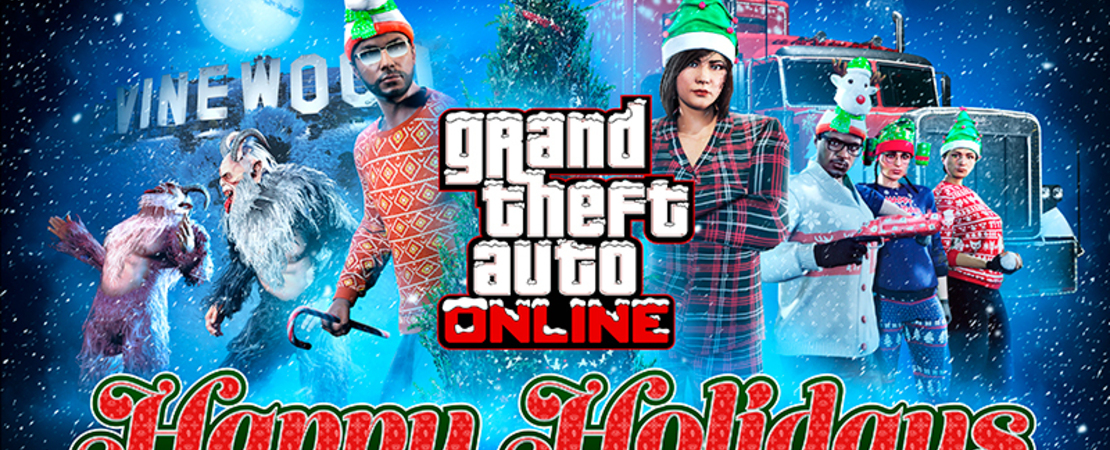 Grand Theft Auto V - GTA 5: Winter Joys in Southern San Andreas - Explore the Festive Additions & Activities in the Game