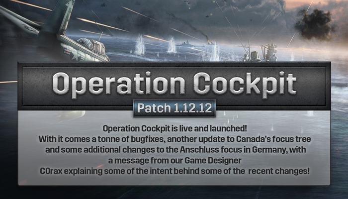 Hearts of Iron 4: Operation Cockpit Update: Alle informatie en vernieuwingen op een rij