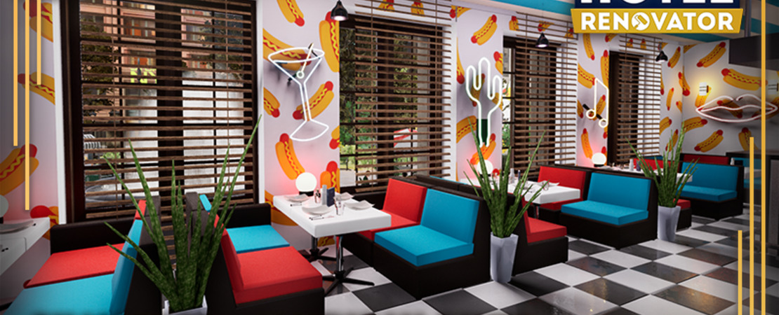 Hotel Renovator: Retro-Diner Design-Herausforderung - Stell dein Talent als Innendesigner unter Beweis