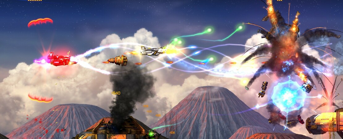 Jets'n'Guns 2 - Adembenemende opvolger van de klassieke 2D-space shooter
