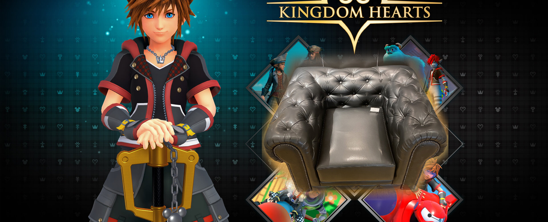 Kingdom Hearts - Een stoel voor verzamelaars en fans - Ontdek de officiële Kingdom Hearts stoel voor $2.200