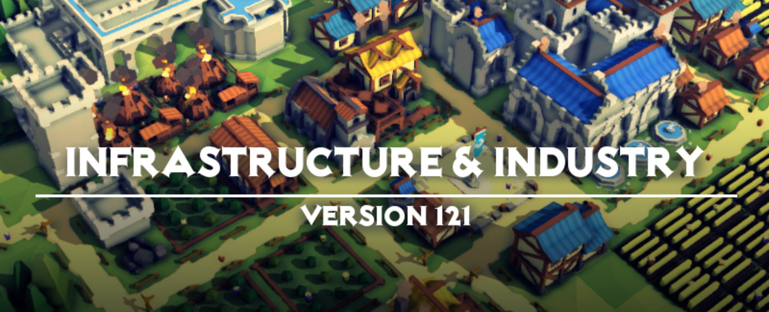 Kingdoms and Castles: Industrie- & Infrastructuur-update - Nieuwe gebouwen en functies in één oogopslag