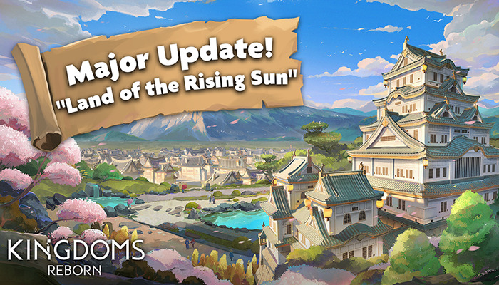 Land of the Rising Sun Update for Kingdoms Reborn: Discover the Shogunate faction and Japanese innovations
