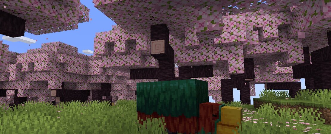 Minecraft - Neues Kirschblüten Biom im Anmarsch