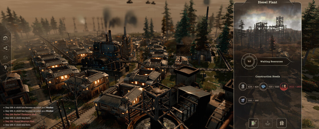 New Cycle - Ein Mix aus Cities Skylines, Frostpunk und Civilization