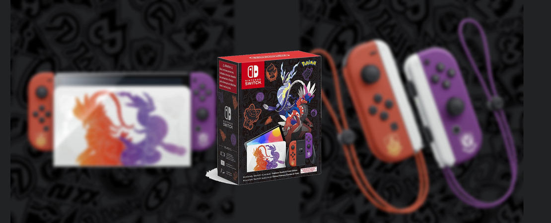 Nintendo Switch OLED Pokémon Karmesin & Purpur-Edition - Im Angebot auf Amazon