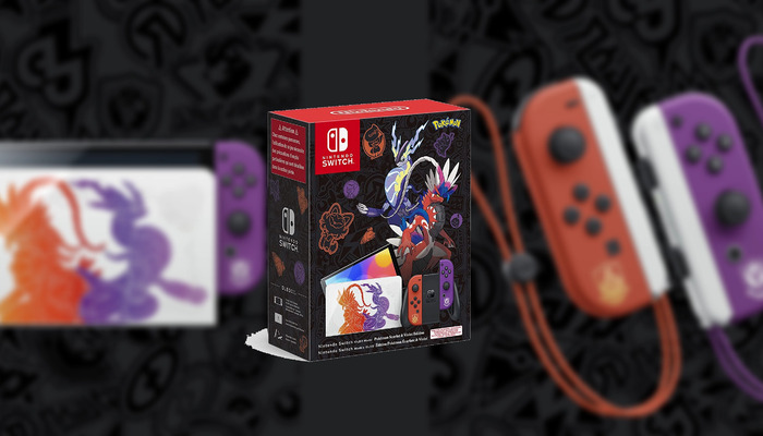 Nintendo Switch OLED Pokémon Karmesin & Purpur-Edition: In aanbieding op Amazon