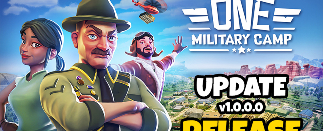 One Military Camp Version 1.0 - Neue Biome, Soziale Integration und mehr im Überblick