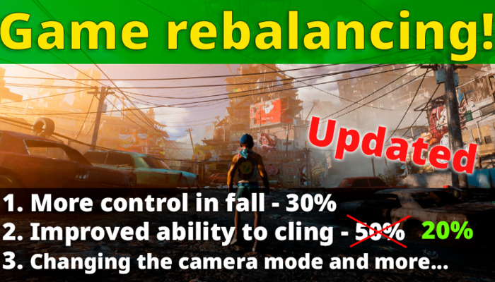 Only Up!: Game balance adjusted!