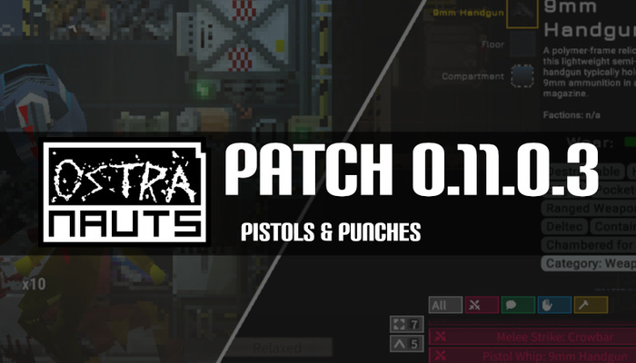 Ostranauts v0.11.0.0 Update "Pistols and Punches": Alle spannenden Neuerungen im Überblick