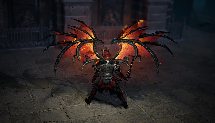 Path of Exile: Verkoop van vleugels en rugaccessoires