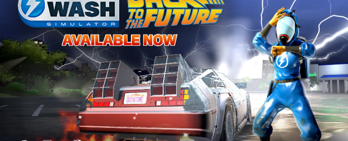 PowerWash Simulator - Das Back to the Future Special Pack im Detail