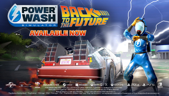 PowerWash Simulator: The Back to the Future Special Pack in Detail
