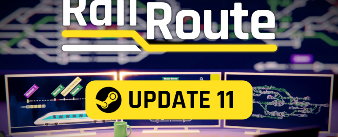 Rail Route Update 11: Schienennetz-Bau auf einem neuen Level - Alle Infos & Neuerungen im Überblick