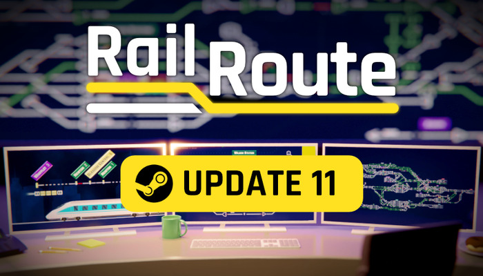Rail Route Update 11: Spoorwegnetwerk bouwen op een nieuw niveau: Alle informatie en vernieuwingen op een rij
