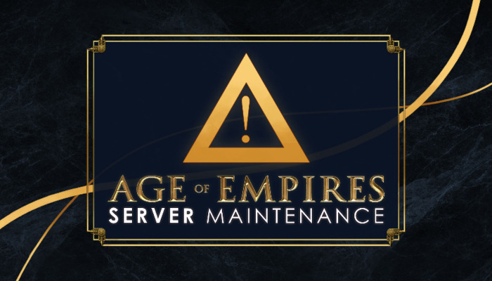 Serveronderhoud voor Age of Empires 2 Definitive Edition: Alle informatie over de uitvaltijd en getroffen spellen op een rijtje