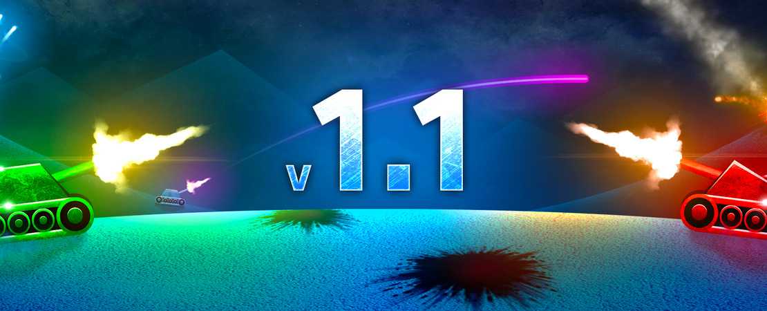 ShellShock Live v1.1 Update: Nieuwe wapens, minigames en meer!