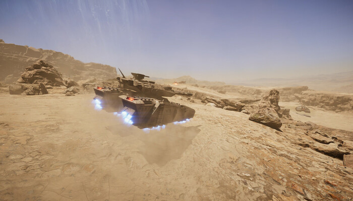 Silica - The Explosive Mix of Shooter & Strategy: Immerse Yourself in the Scorching Deserts of Baltarus