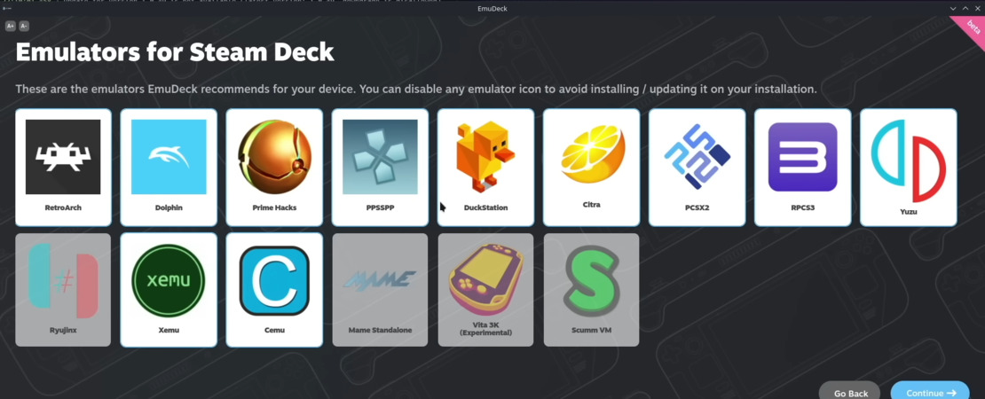 Steam Deck - Installing emulators on the handheld