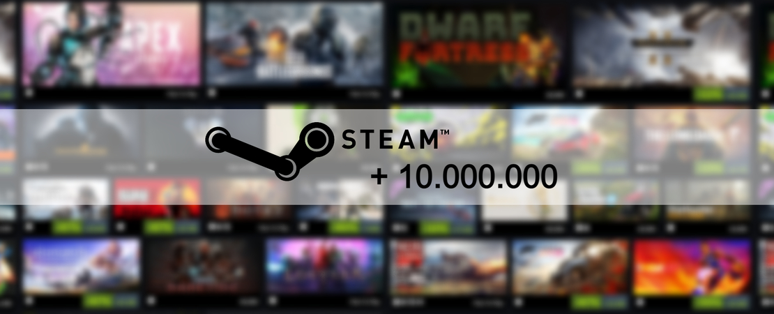Steam - Erstmals Marke von 10 Millionen aktiven Nutzern geknackt