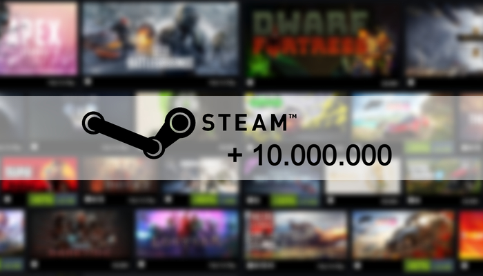 Steam: Steam reaches 10 million active users for the first time