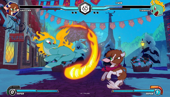 Them's Fightin' Herds: Indie-Fighter überzeugt durch umfassende Kampfmechanik