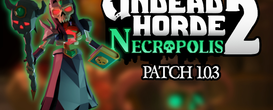 Undead Horde 2: Necropolis Update 1.0.3 - Gamepad-pictogrammen, monitorselectie en bugfixes