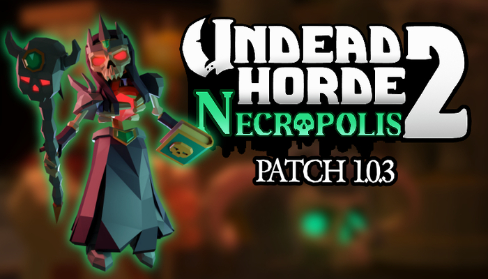 Undead Horde 2: Necropolis Update 1.0.3: Gamepad-pictogrammen, monitorselectie en bugfixes