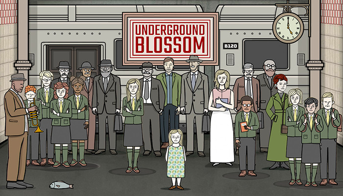 Underground Blossom: Eine U-Bahnfahrt der besonderen Art