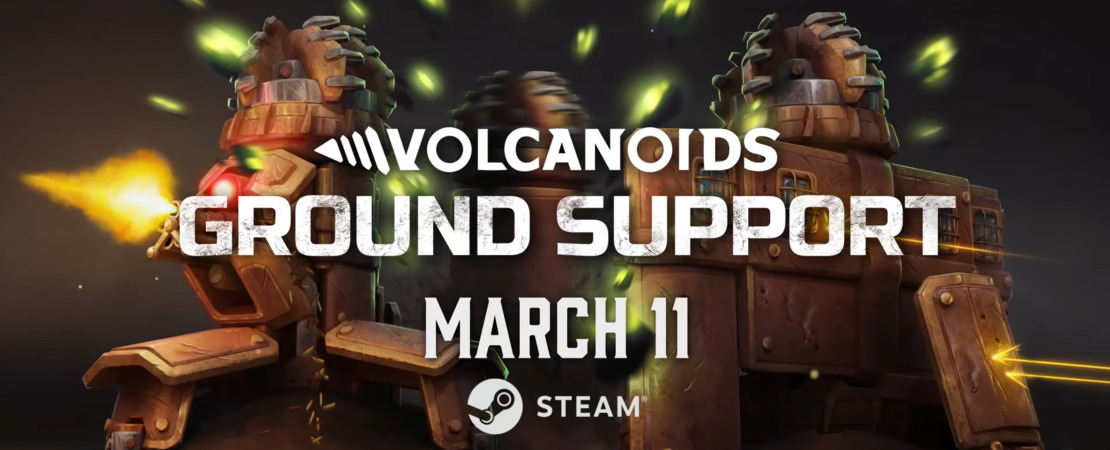 Volcanoids - Neues Update bringt Drohnen