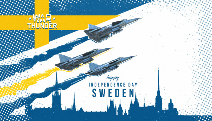 War Thunder: Celebrating 500 years of Swedish independence