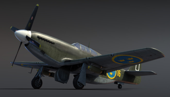 War Thunder: De Zweedse Mustang J26 David