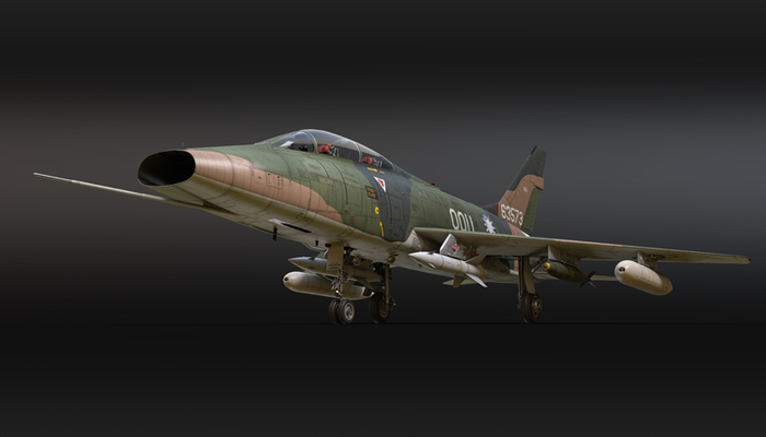 War Thunder: The F-100F Jet Fighter