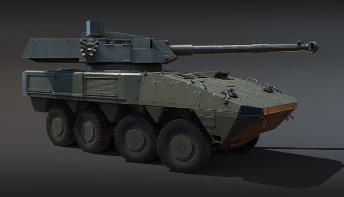 War Thunder: The Finnish Patria CT-CV 105HP Wheeled Tank Destroyer
