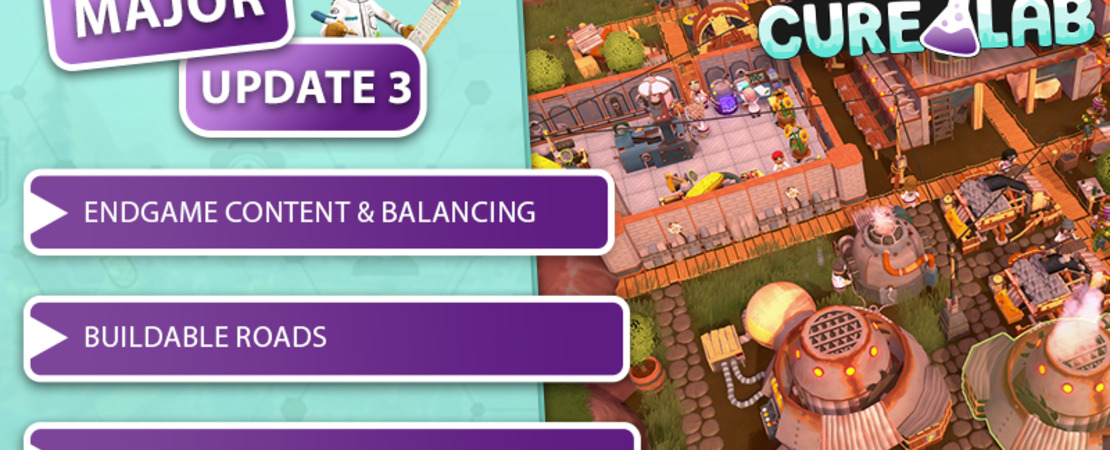 Zombie Cure Lab: Update brengt frisse wind in het spel - Van nieuwe wegen tot een herzien eindspel - alle informatie op een rijtje