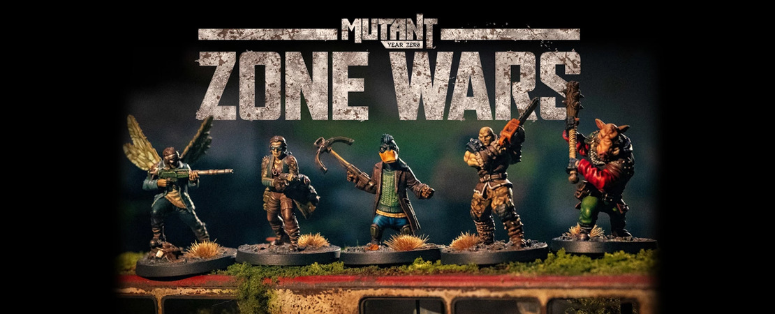 Zone Wars - Neues Tabletop-Spiel aus der Welt von Mutant Year Zero