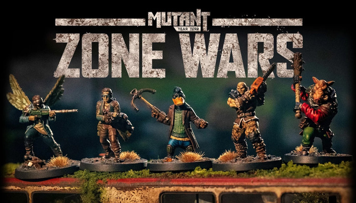Zone Wars: Nieuw bordspel uit de wereld van Mutant Year Zero